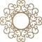 Ekena Millwork Reims Wood Fretwork Pierced Ceiling Medallion, Hickory, 22"OD x 8 3/8"ID x 3/8"T CMWP22X22X0375REHI - alternate 2